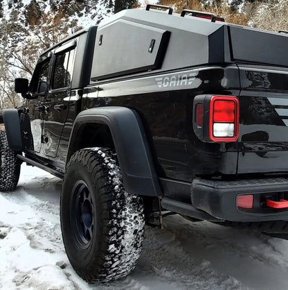 OFFactory Fastback Topper Cover Hardtop Canopy - Tonneau Cover Hardshell - Jeep Gladiator JT 2019+ | Universal | OFFactory by 4X4WAVERS (Image 4)