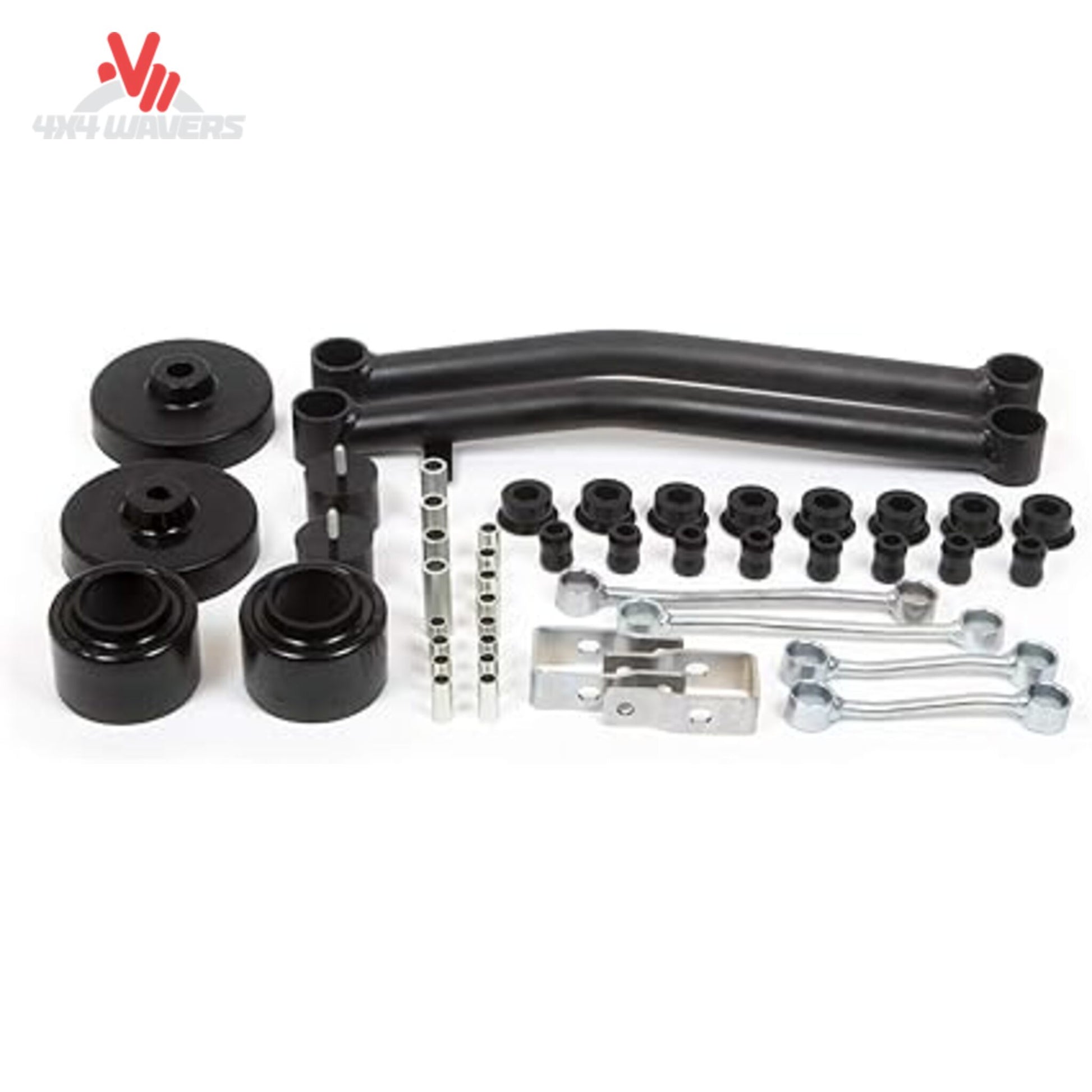 Brazos de control inferiores delanteros Daystar incluidos en el kit de elevación para Jeep Gladiator