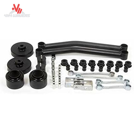 Daystar 2-inch lift kit with Kevlar polyurethane spacers and control arms for Jeep Gladiator JT 2020–2026.