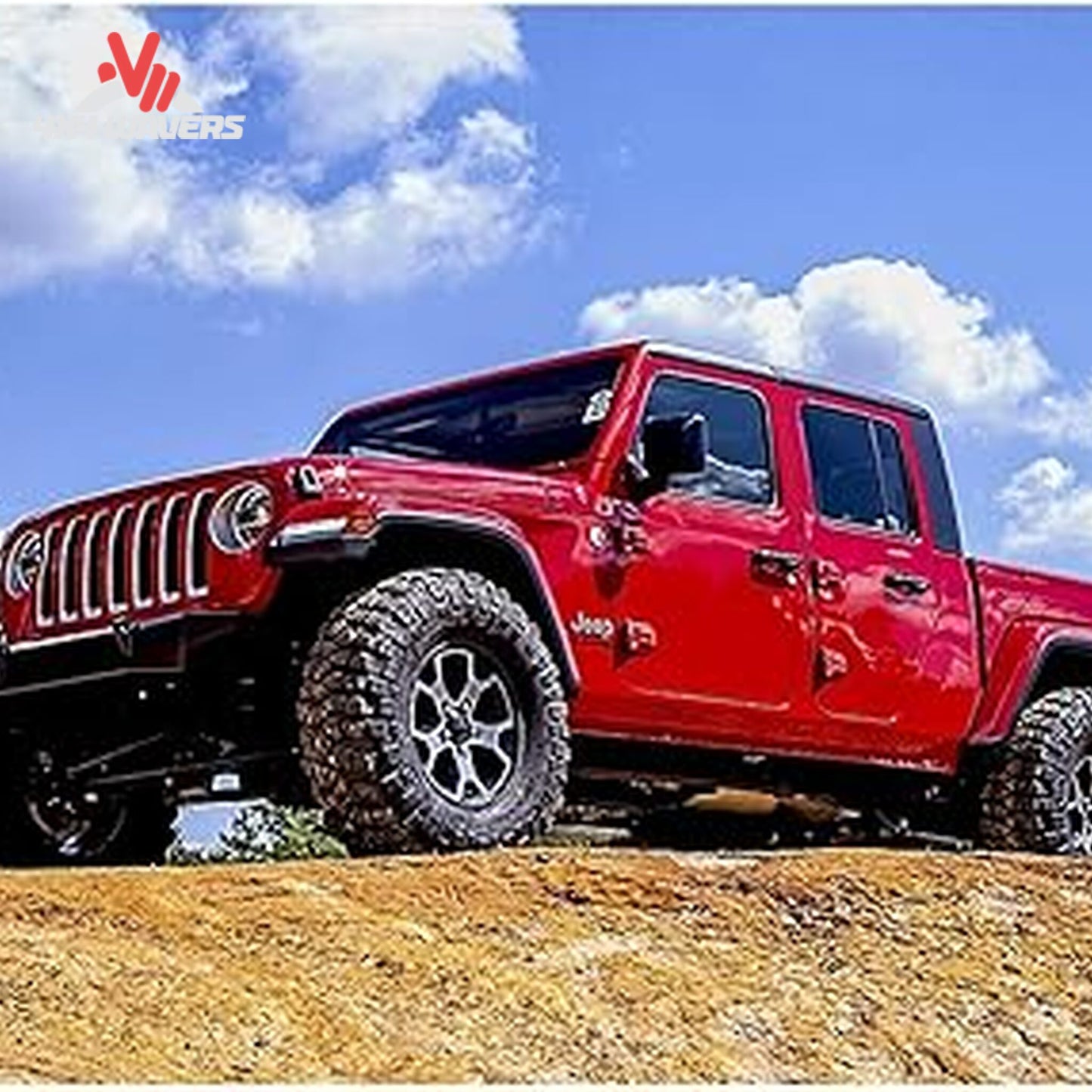 Kit de elevación Daystar de 2 pulgadas instalado en la suspensión del Jeep Gladiator JT