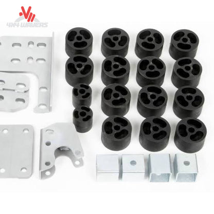 Heavy-duty reinforced nylon spacer blocks and Grade 5 mounting hardware SKU PA10292