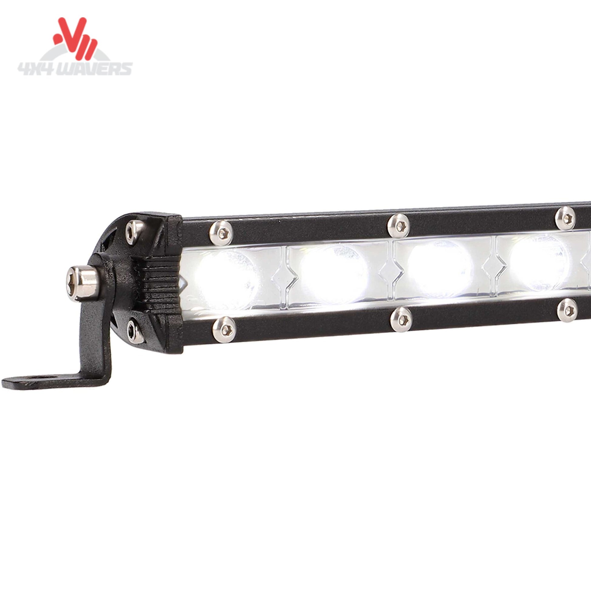 Metra Daytona Lights barra de luz LED ultradelgada de 19.5 pulgadas con haz puntual, ideal para iluminación todoterreno y de conducción nocturna.