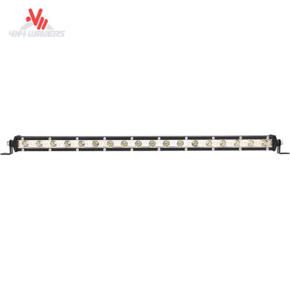 Barra de luz LED ultra delgada Metra Daytona Lights de 19,5 pulgadas con haz puntual para iluminación todoterreno y conducción nocturna.