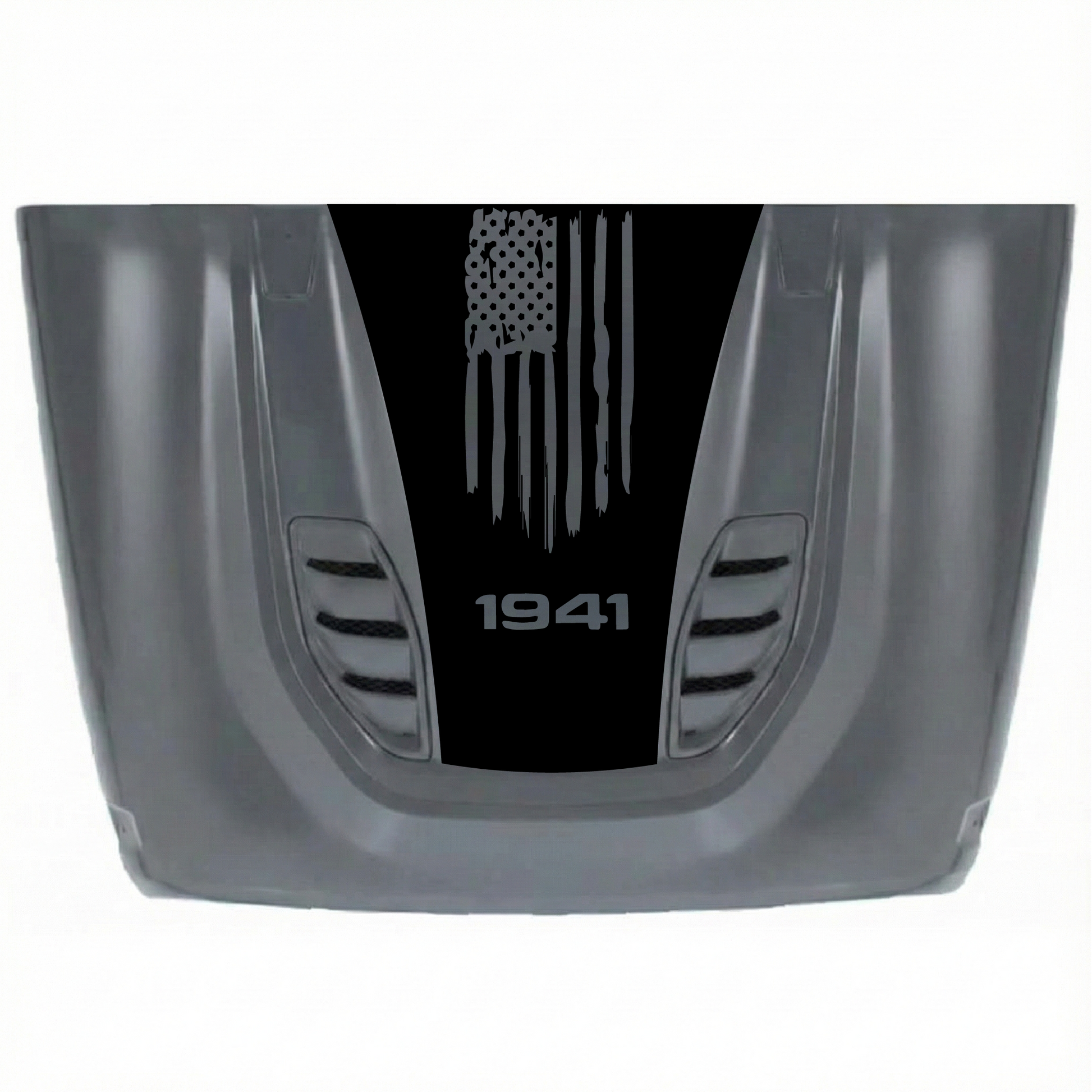 CarCode 10th Anniversary hood decal sticker for Jeep JK/JKU 2007-2018, made of premium vinyl with bold design.