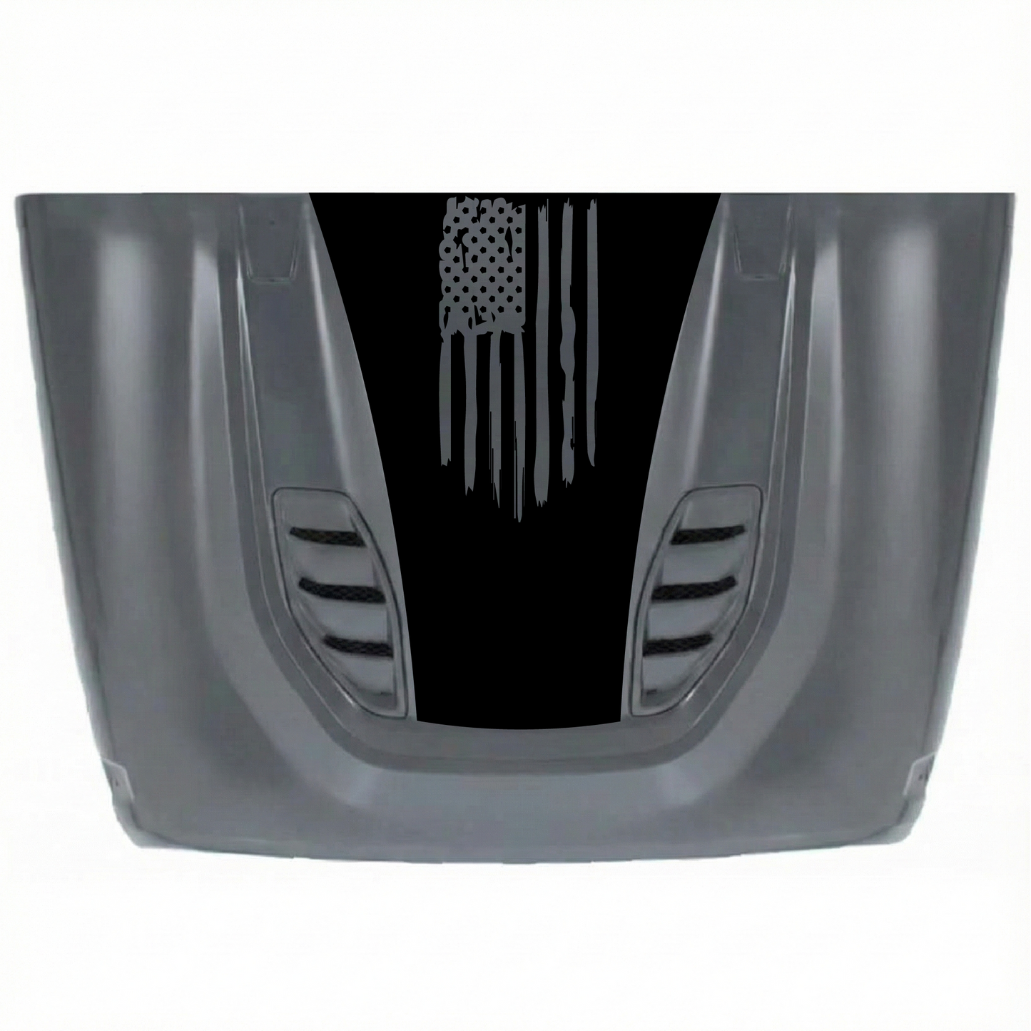 CarCode 10th Anniversary hood decal sticker for Jeep JK/JKU 2007-2018, made of premium vinyl, featuring bold design on vehicle hood.