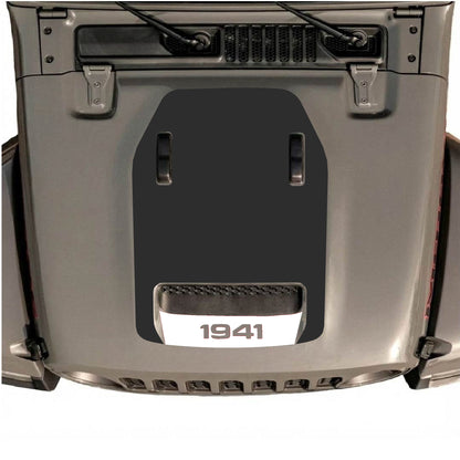 Hood Panel Decal/Sticker - Bottom 1941 Graphic Decal Graphic Kit - For Jeep JL JLU 392 2018 - Premium Vinyl