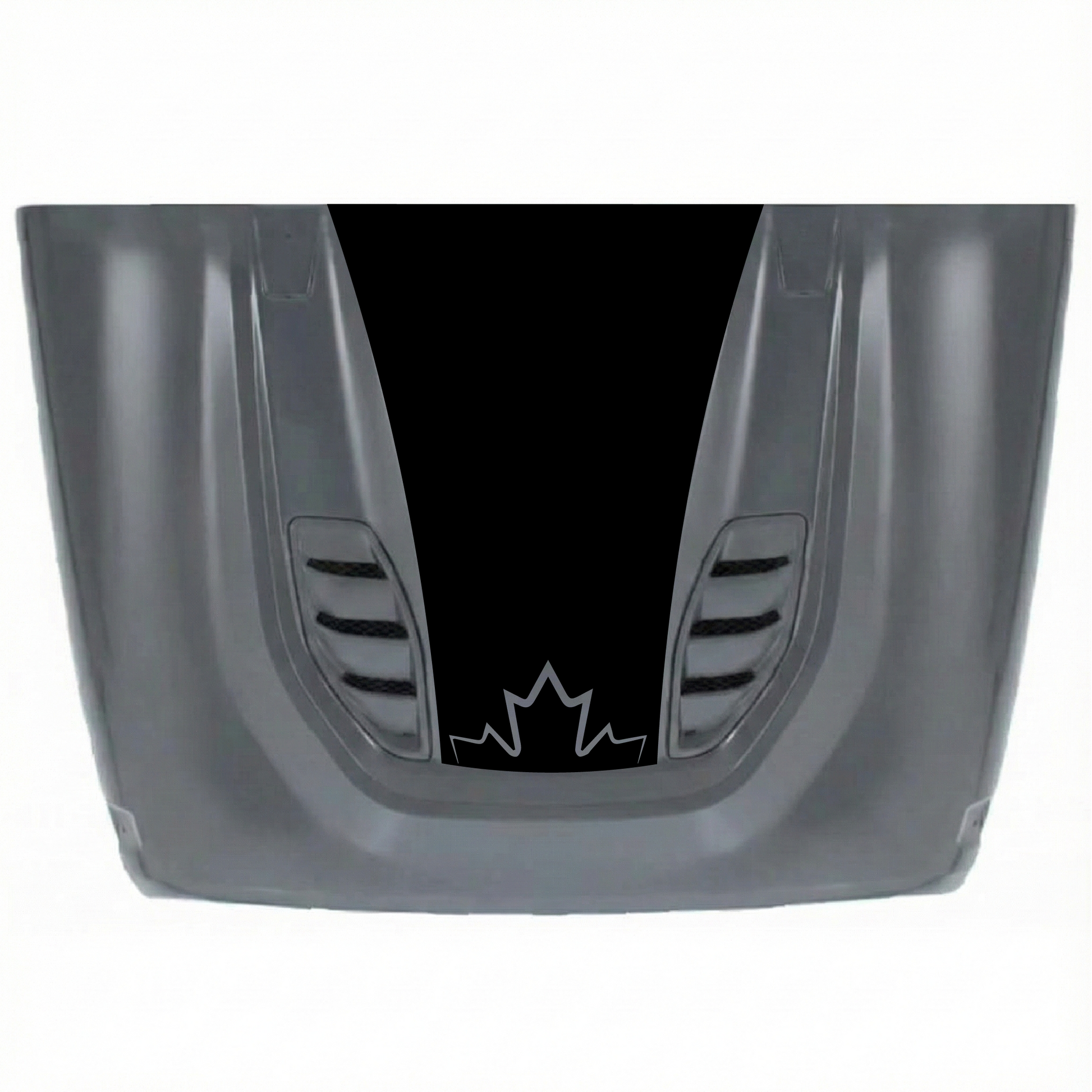 CarCode 10th Anniversary hood decal for Jeep JK/JKU 2007-2018, premium vinyl sticker with bold design on hood surface.