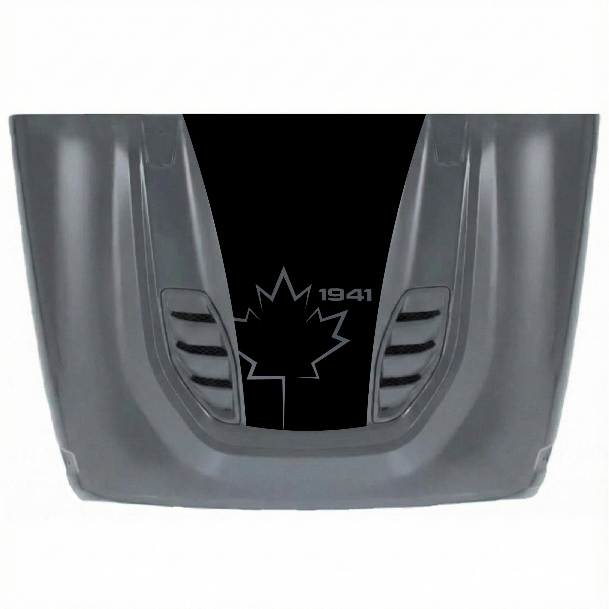 CarCode 10th Anniversary hood decal sticker for Jeep JK/JKU 2007-2018, premium vinyl decal with bold design on hood surface.
