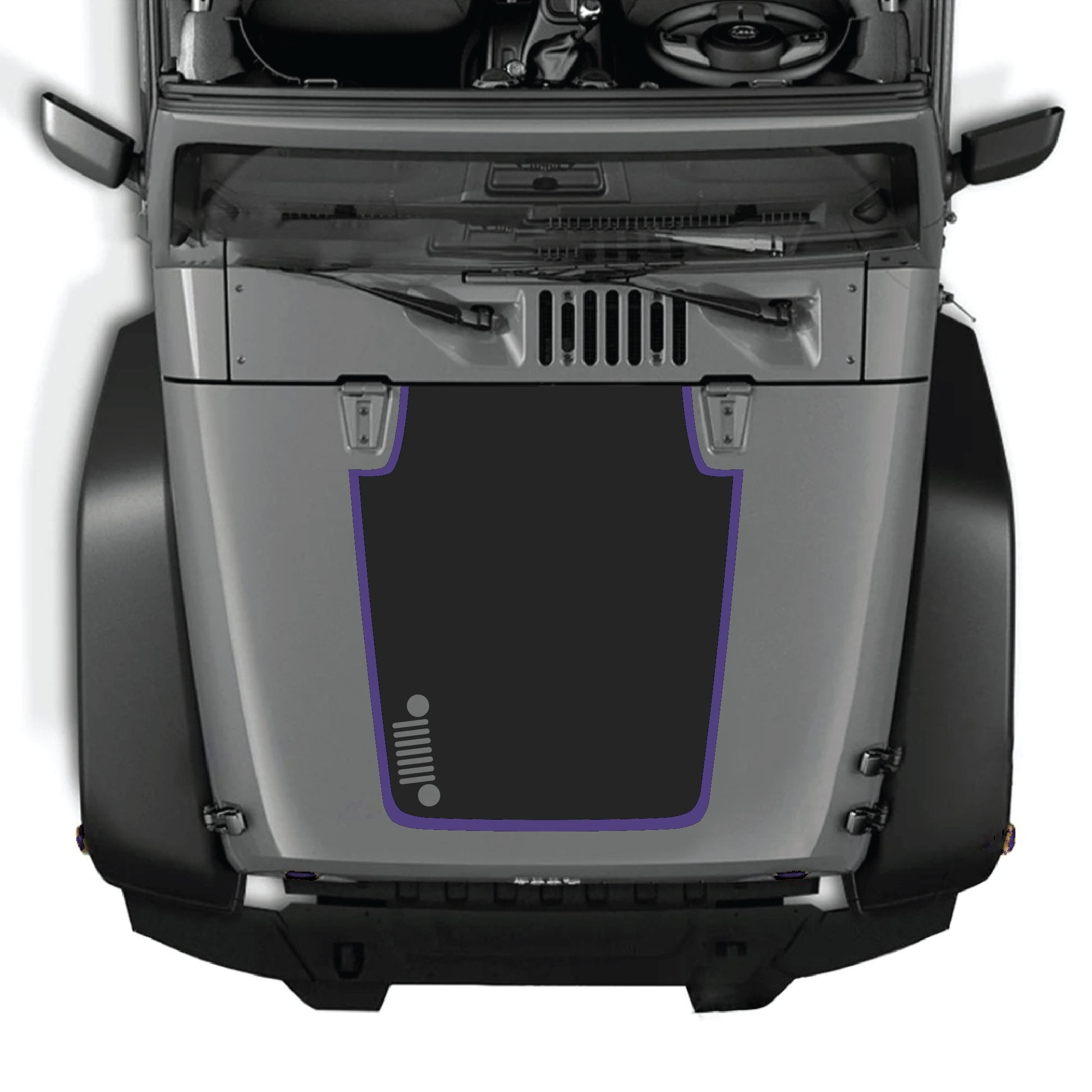 alt
Kit de calcomanía lateral para cofre de Jeep Wrangler JK JKU, hecho de vinilo premium por CarCode con diseño elegante de parrilla.