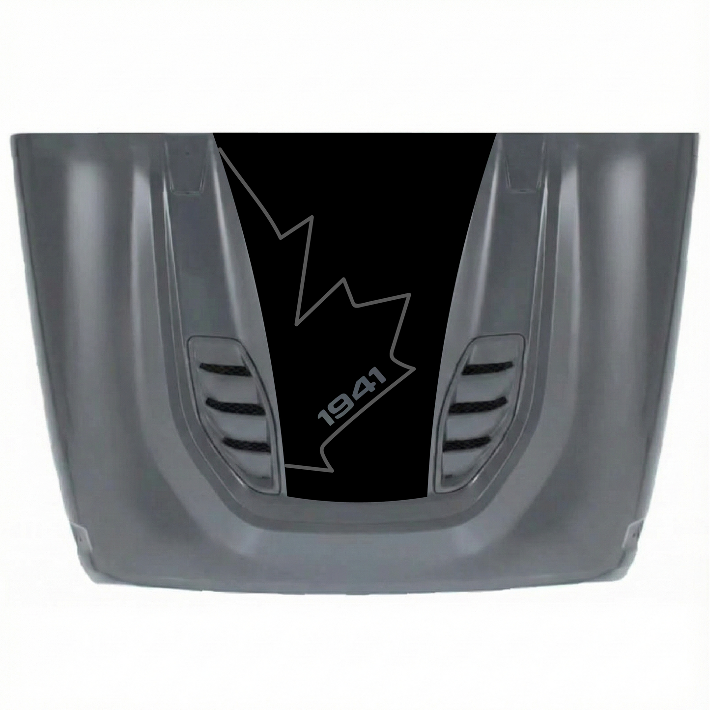 CarCode 10th Anniversary Jeep JK/JKU hood decal sticker in premium vinyl, featuring bold design and vibrant colors.