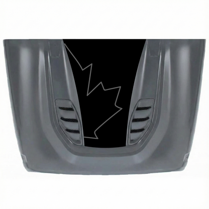 CarCode 10th Anniversary hood decal sticker for Jeep JK/JKU 2007-2018, made of premium vinyl, featuring stylish hood design.