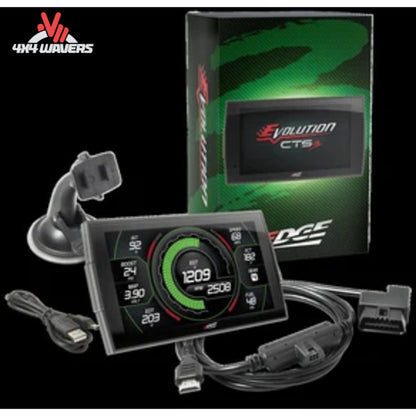 Custom gauge cluster layouts and tire size calibration interface on Edge CTS3 SKU 85452-K