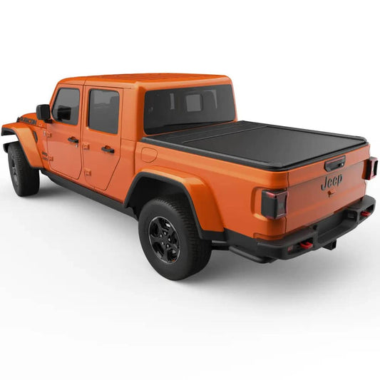 EGR RollTrac RT039031E electric retractable tonneau cover on a 2020-2026 Jeep Gladiator JT with a 5-foot bed.