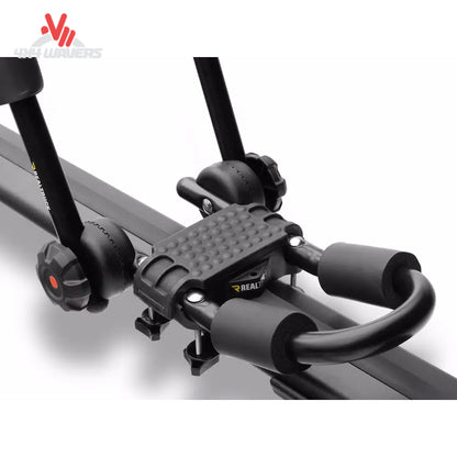 Installation components included with the Elevate Kayak Carrier for T-slot and crossbar mounting