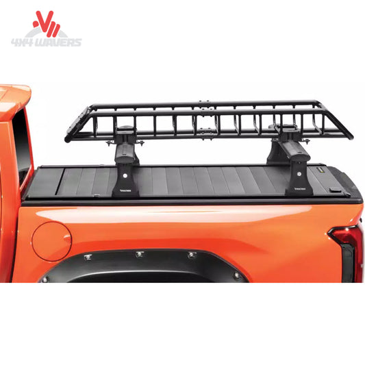 Aerodynamic narrow cargo basket with integrated wind deflector