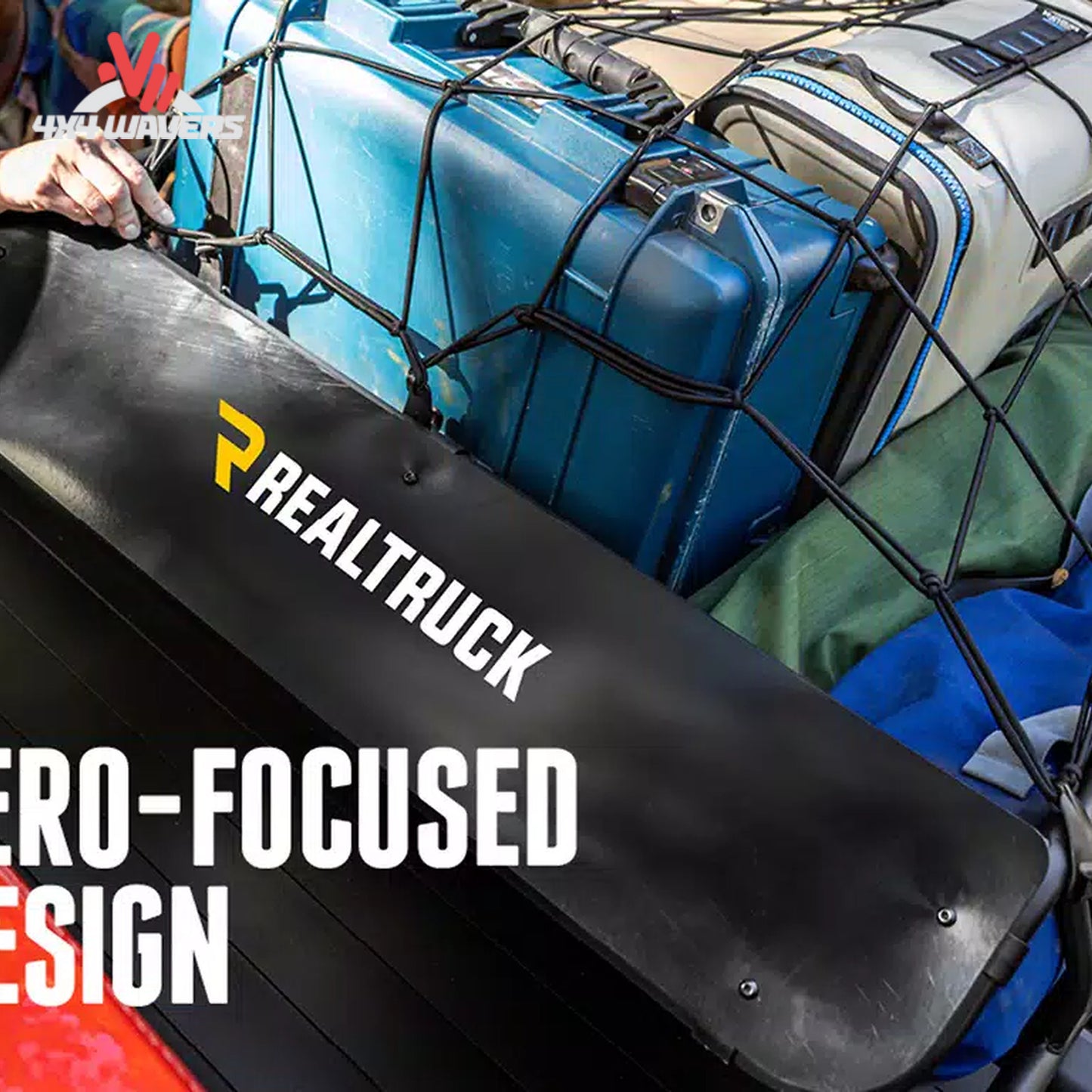 Elevate Standard Cargo Basket with aerodynamic air deflector