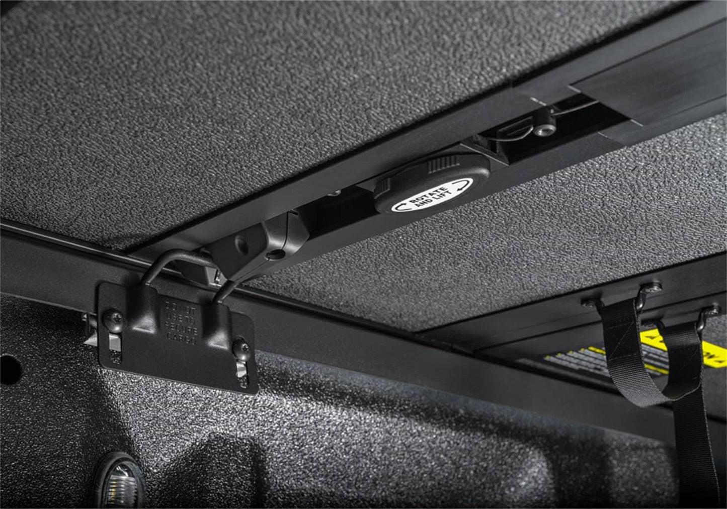 Extang Solid Fold ALX hard folding tonneau cover for 2020-2026 Jeep Gladiator JT 5-foot bed, shown with panels open