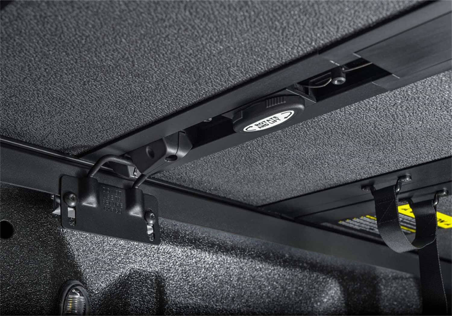 Extang Solid Fold ALX hard folding tonneau cover for 2020-2026 Jeep Gladiator JT 5-foot bed, shown with panels open