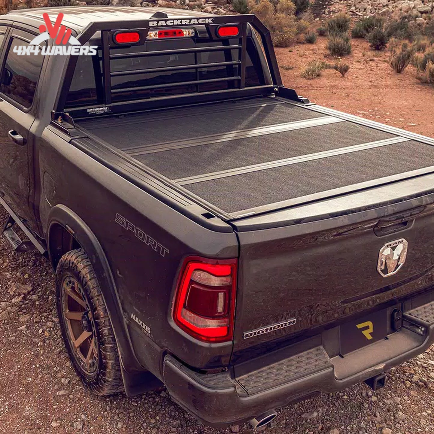 Cubierta rígida plegable Extang Endure ALX en una Jeep Gladiator JT 2020–2026 con caja de 5 pies, mostrando su diseño de perfil bajo.