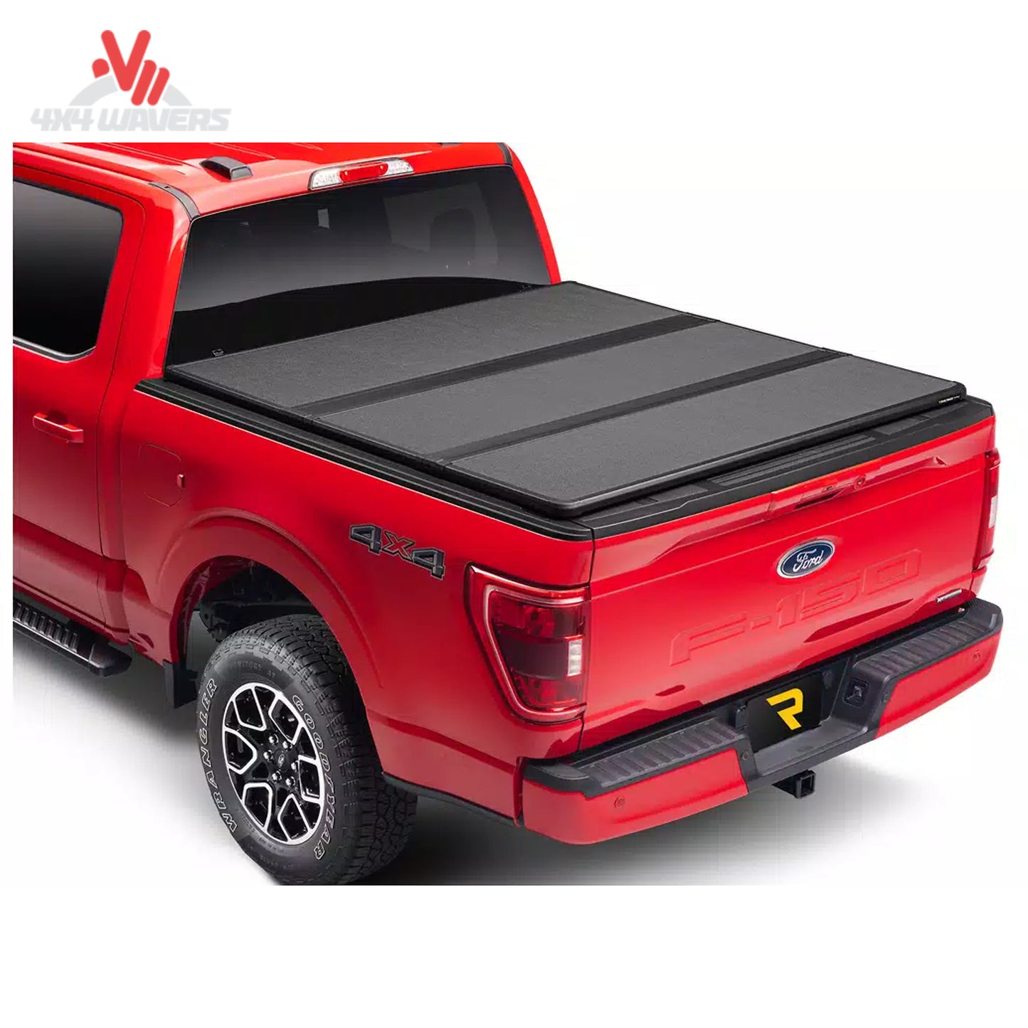 Cubierta rígida plegable Extang Solid Fold ALX instalada en una Jeep Gladiator JT 2020–2026 con caja de 5 pies.