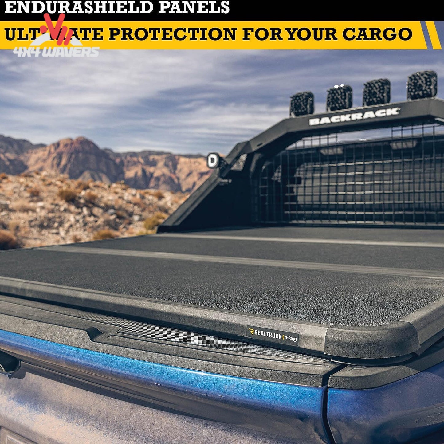 Extang Solid Fold ALX tonneau cover installed on a 2015-2020 Ford F-150 with 5.5ft truck bed, showing its sleek, durable design.