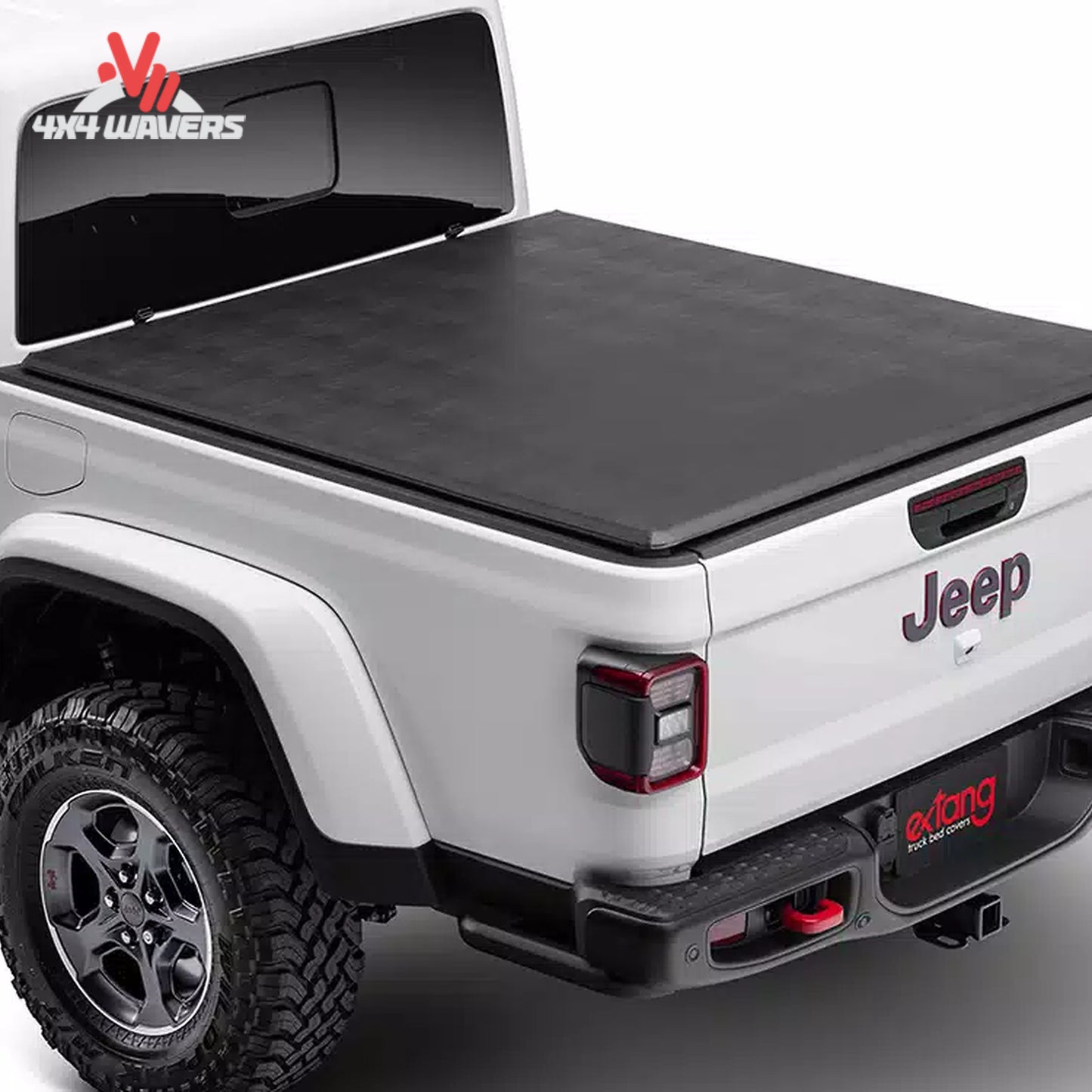 Cubierta blanda plegable Extang Trifecta 2.0 en una Jeep Gladiator JT 2020–2026 con caja de 5 ft.