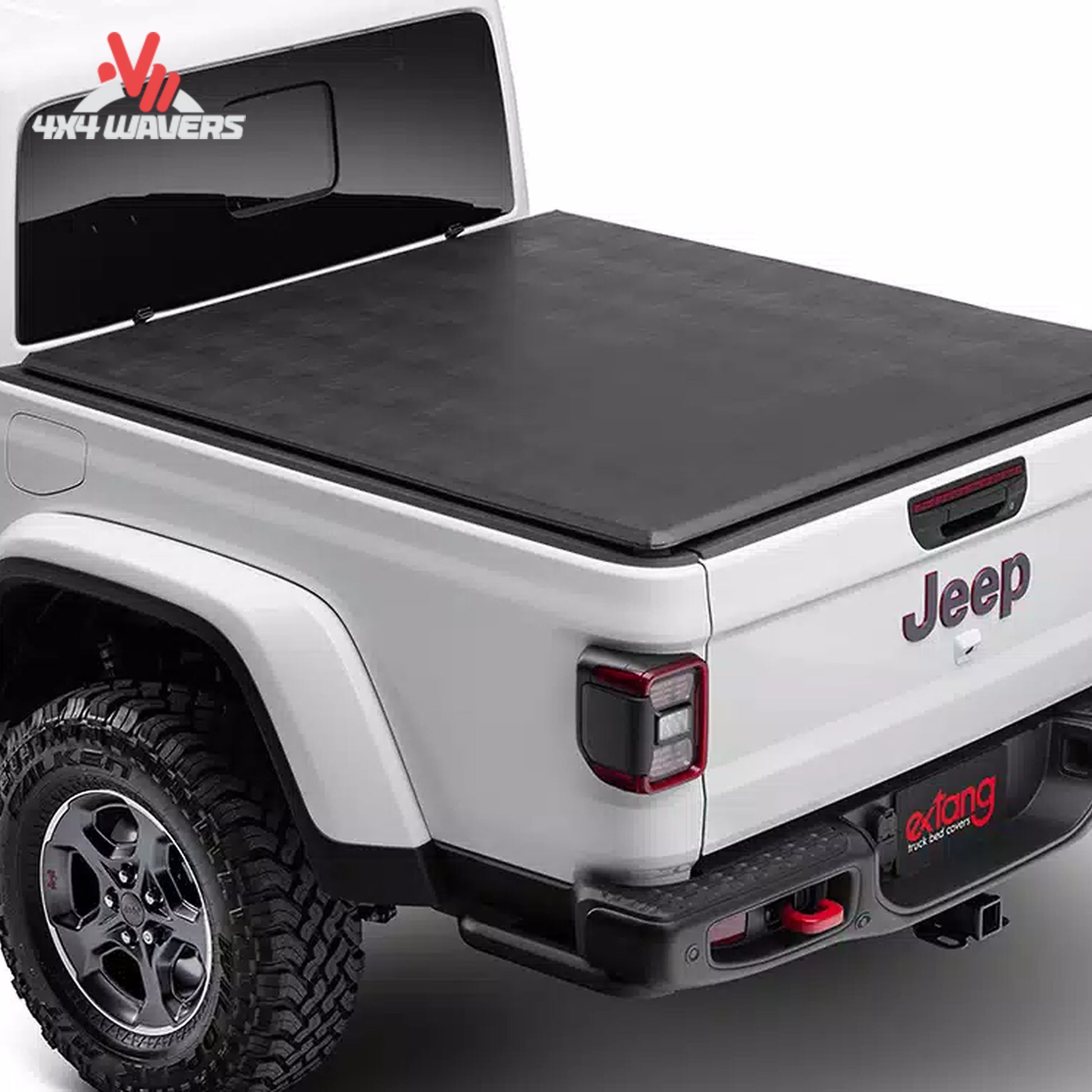 Cubierta blanda plegable Extang Trifecta 2.0 en una Jeep Gladiator JT 2020–2026 con caja de 5 ft.