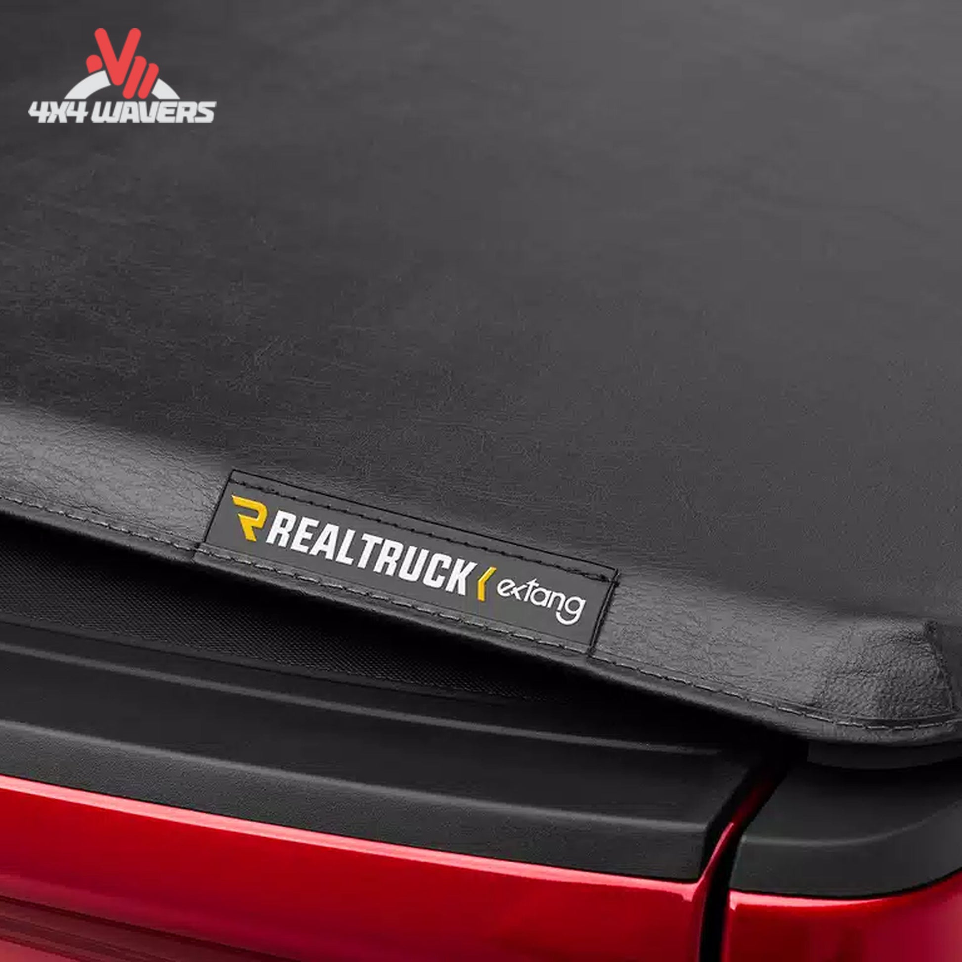 Extang Trifecta 2.0 tonneau cover in leather-grain vinyl on a 2009-2014 Ford F-150 with 5.5ft bed, showing sealed edges.