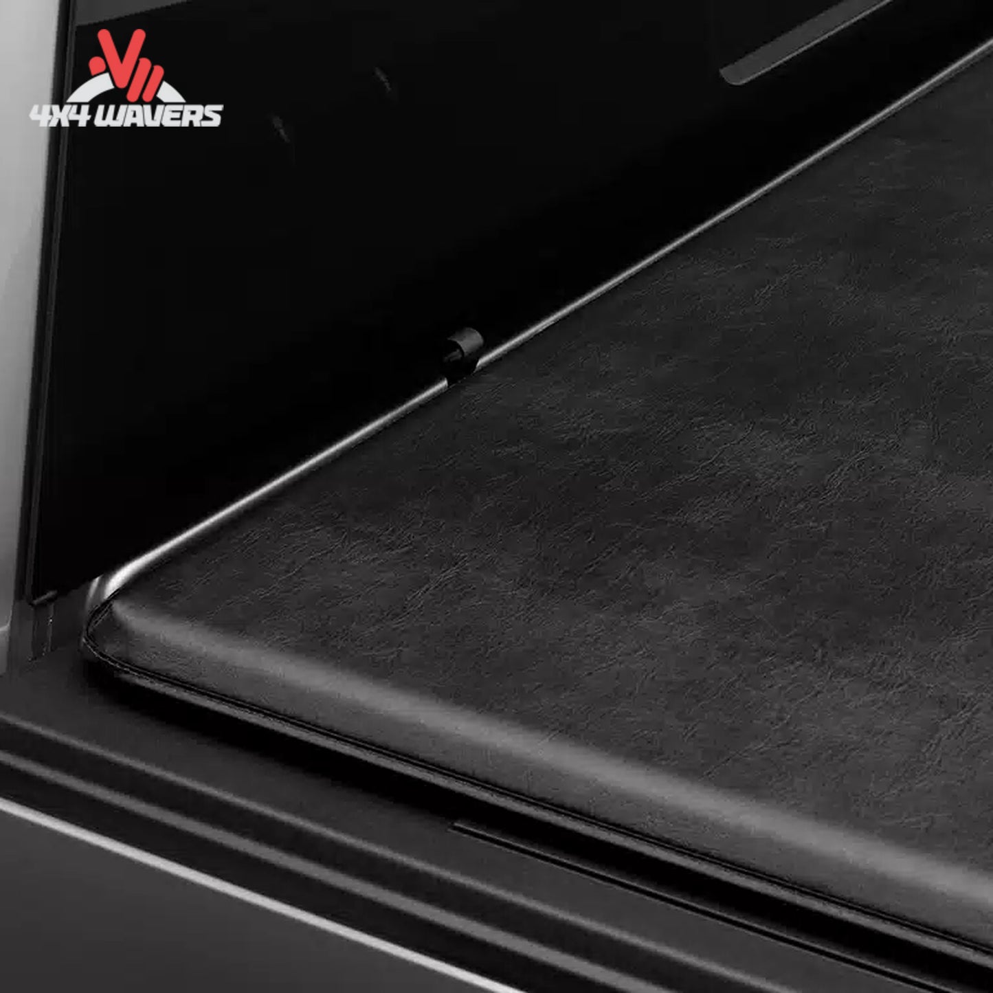 Extang Trifecta 2.0 tonneau cover in leather grain vinyl on a 2009-2014 Ford F-150 with 5.5ft bed, showing sealed edges.