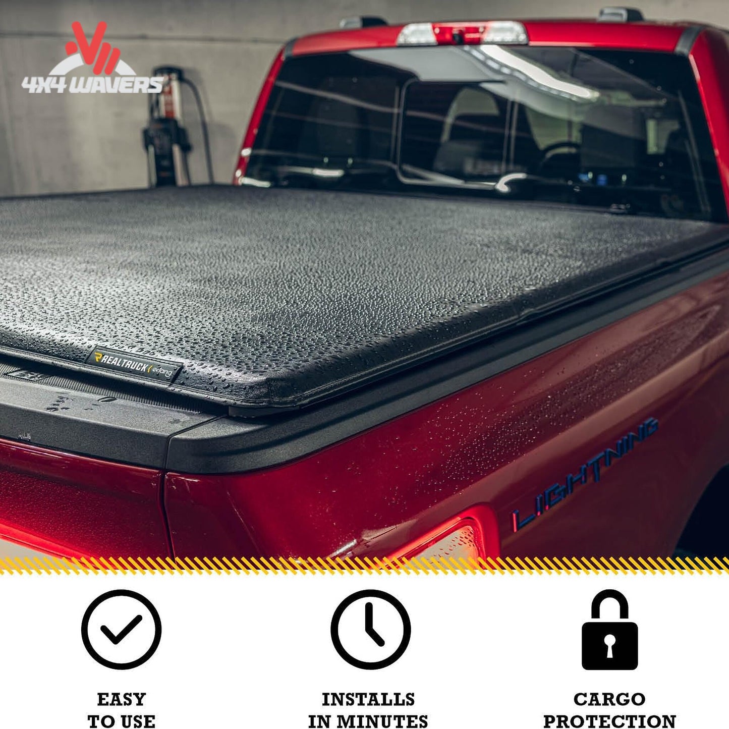 Extang Trifecta 2.0 tonneau cover in leather-grain vinyl on a 2009-2014 Ford F-150 with 5.5ft bed