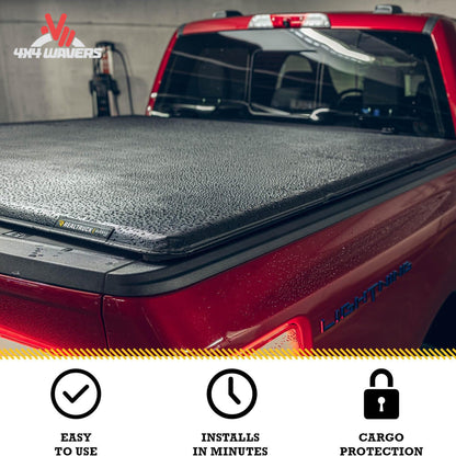 Extang Trifecta 2.0 tonneau cover in leather-grain vinyl on a 2009-2014 Ford F-150 with 5.5ft bed