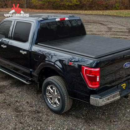 Extang Trifecta 2.0 tonneau cover on a 2015-2020 Ford F-150 with a 6.5-foot bed, securely covering the truck bed.