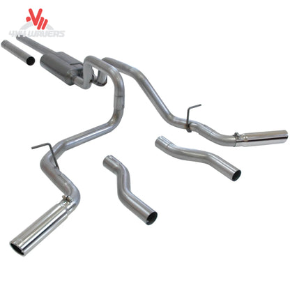 3 inch polished dual wall stainless steel exhaust tips Flowmaster SKU 817492