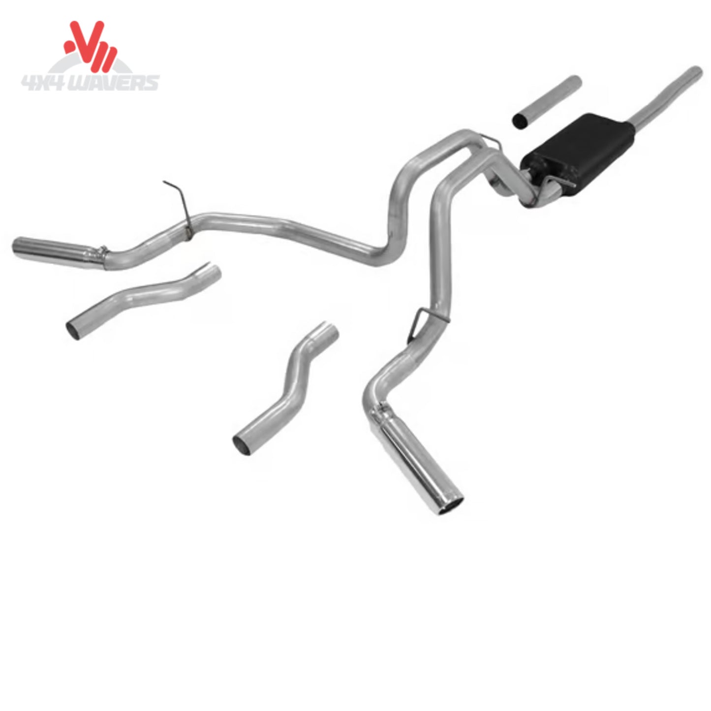 Flowmaster 817492 Force II cat back exhaust system for Silverado Sierra 1500 SKU 817492