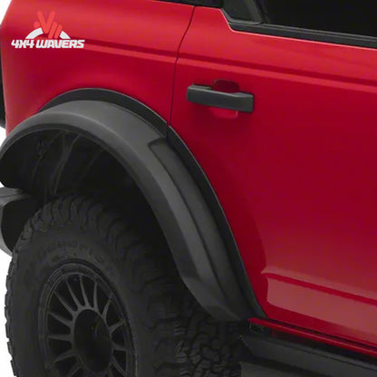 Front angle view of Air Design Bronco 4-door fender flares