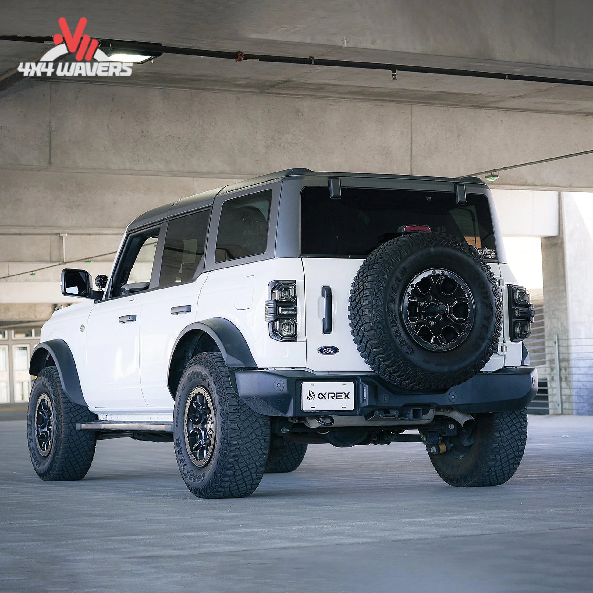 Ford Bronco equipped with AlphaRex NOVA-Series rear LED lighting system