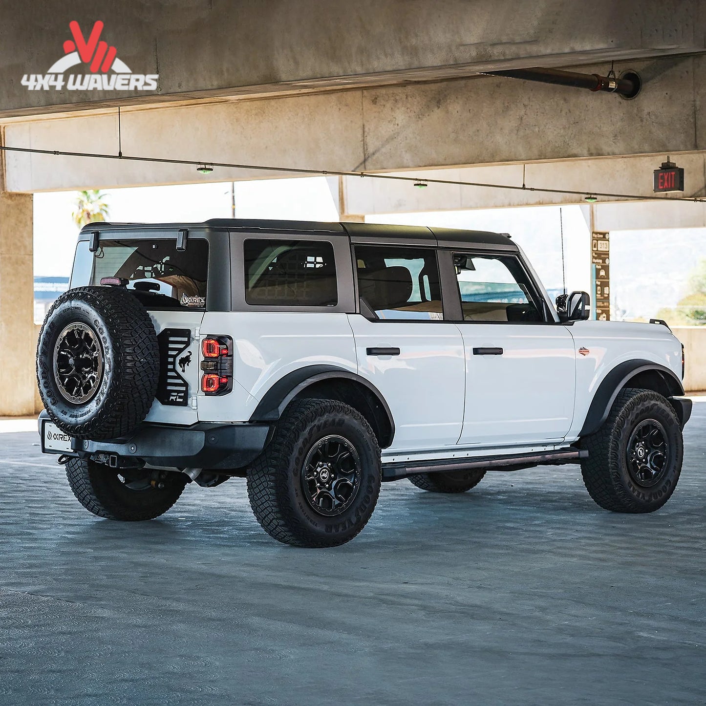 Installed AlphaRex NOVA tail lights on Ford Bronco