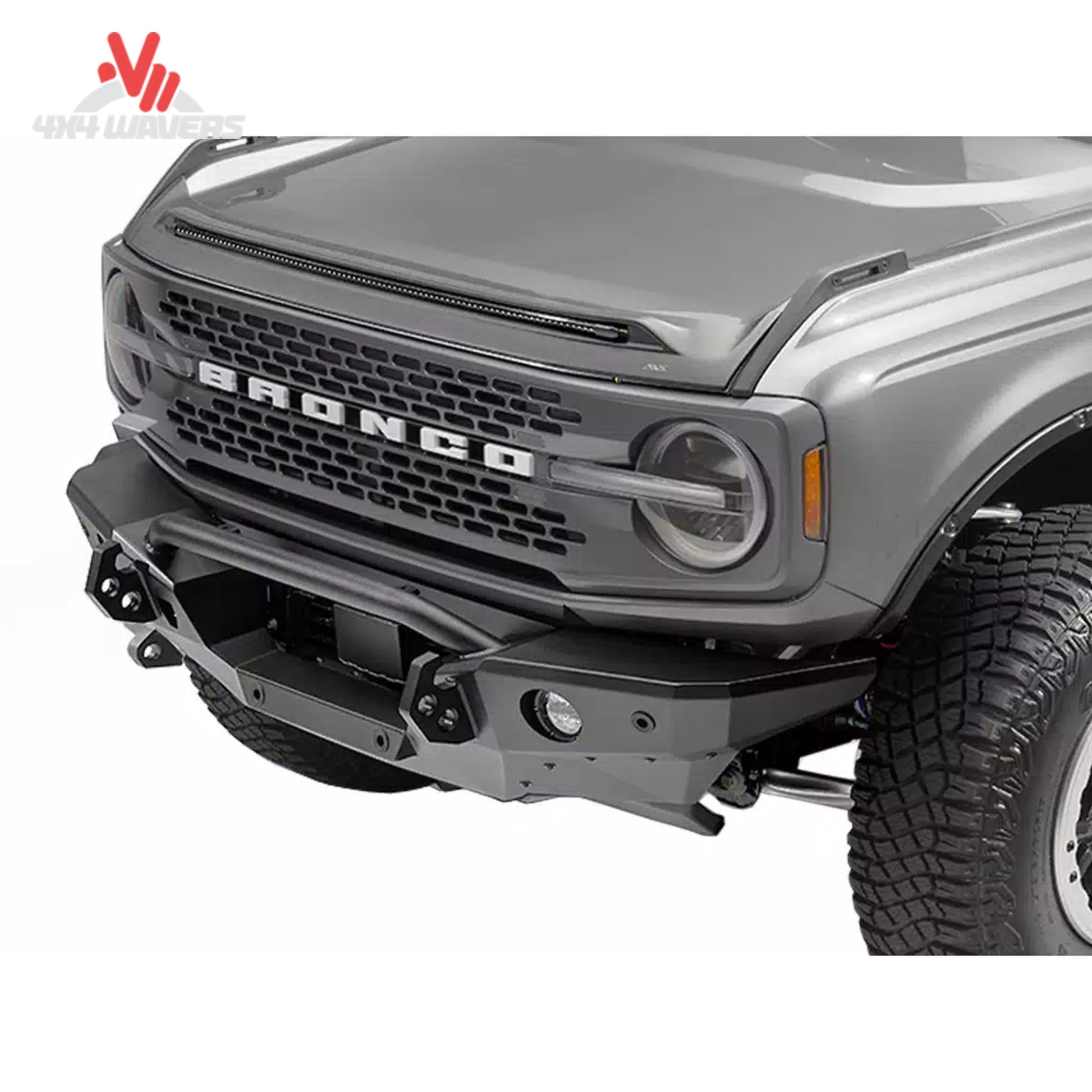 Ford Bronco with Havoc Steel Bender front bumper
