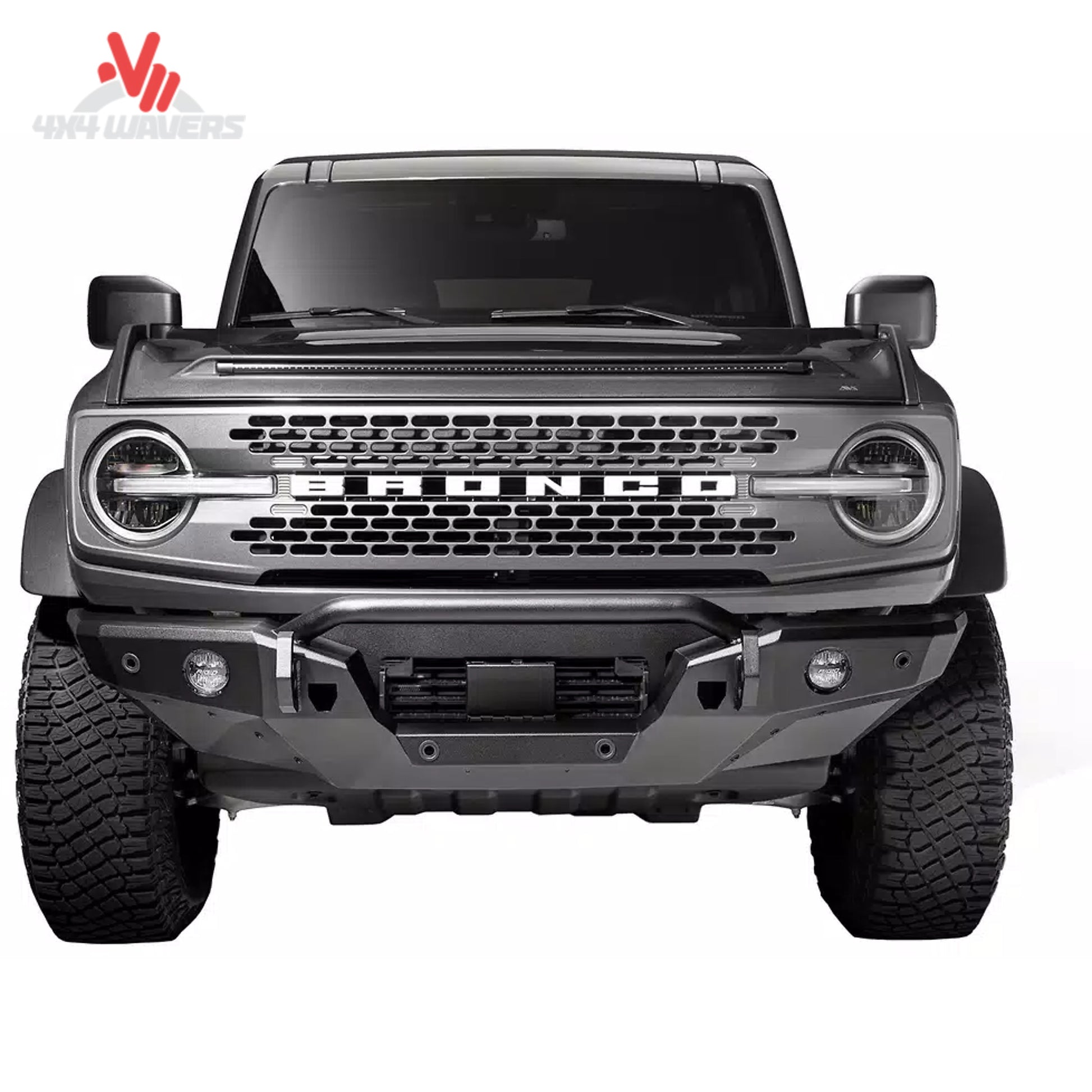 Ford Bronco with Havoc Steel Bender front bumper