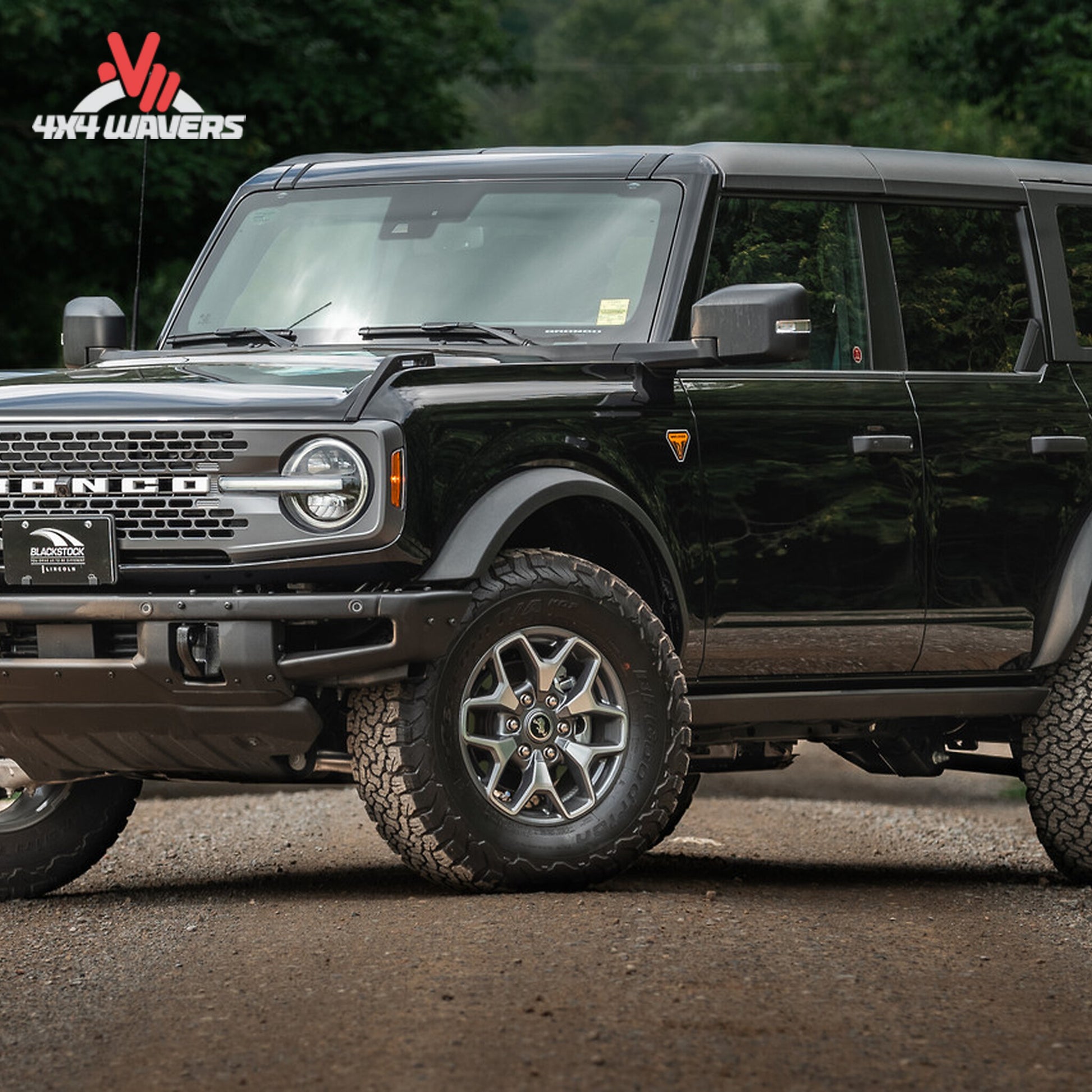MBRP cat-back exhaust installed on Ford Bronco