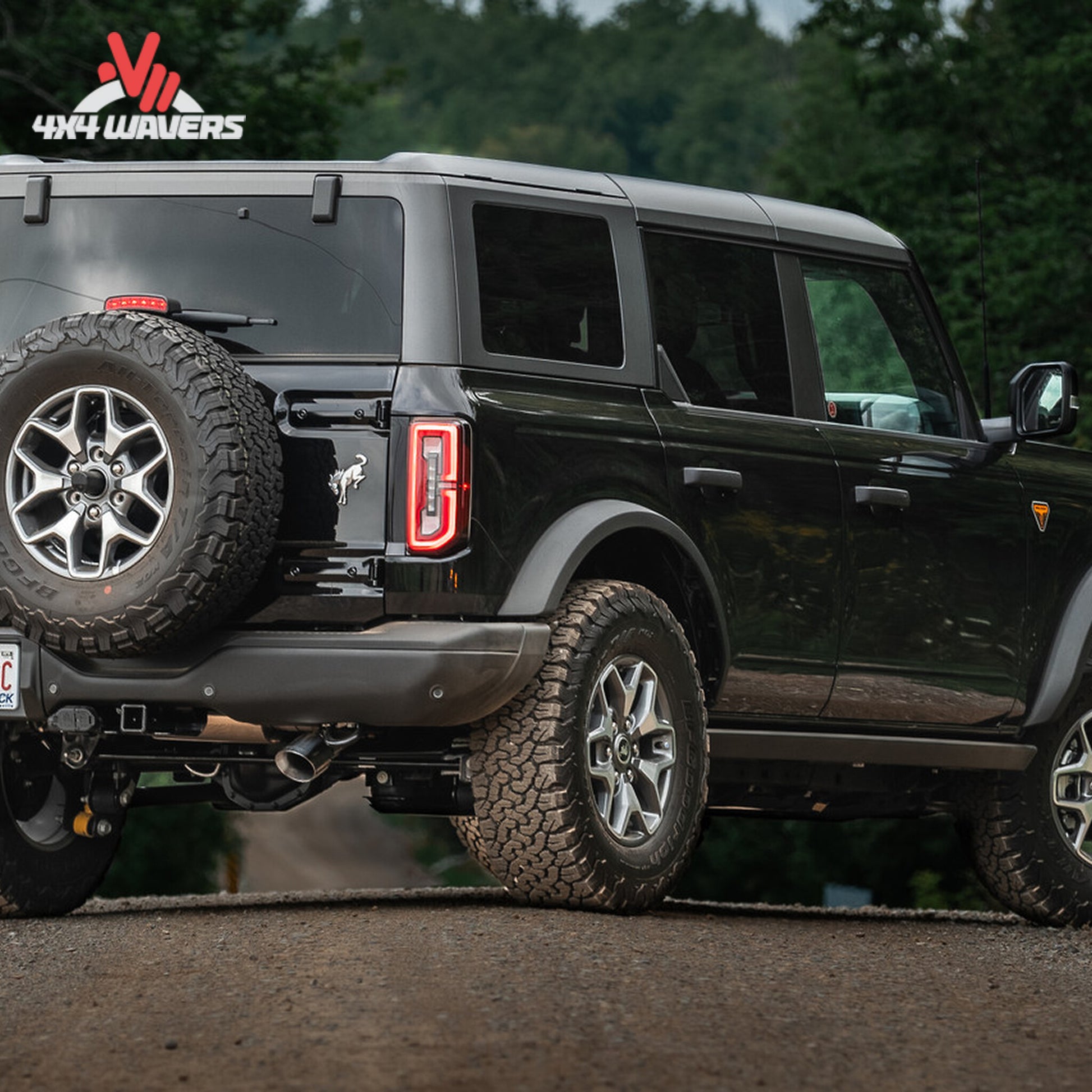 Ford Bronco equipped with MBRP performance exhaust system for improved sound and power