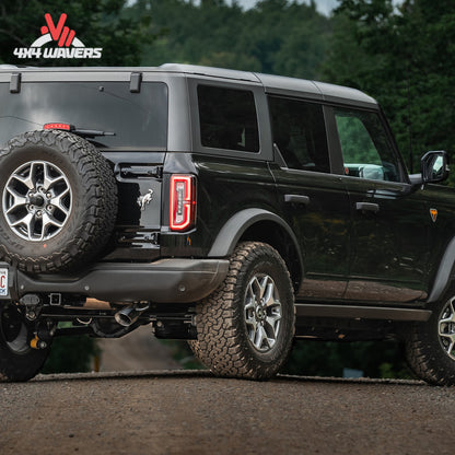 Ford Bronco equipped with MBRP performance exhaust system for improved sound and power