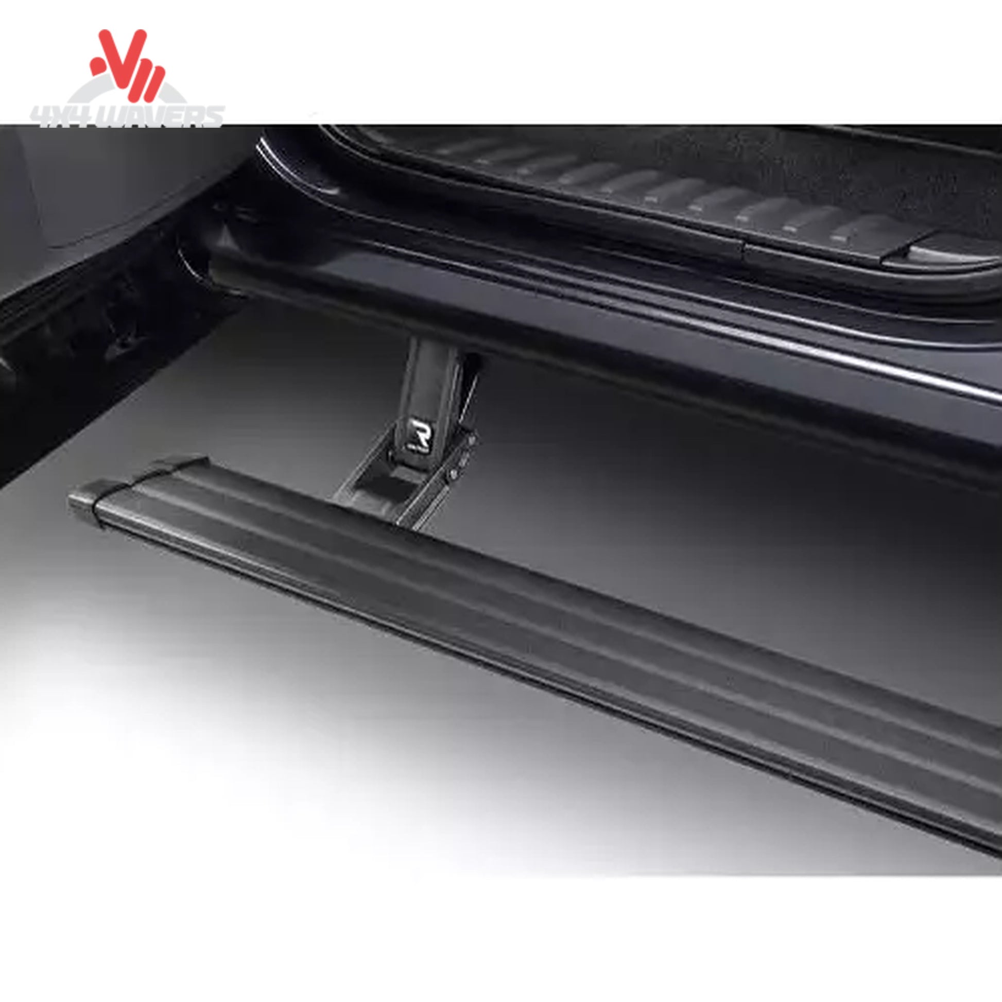 Ford Bronco equipped with SmartSeries automatic running boards and customizable lighting