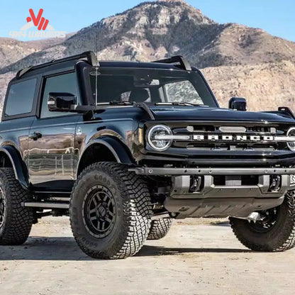 Ford Bronco with ReadyLIFT 2 inch suspension lift installed; Non-Sasquatch Ford Bronco upgraded with ReadyLIFT SST suspension system