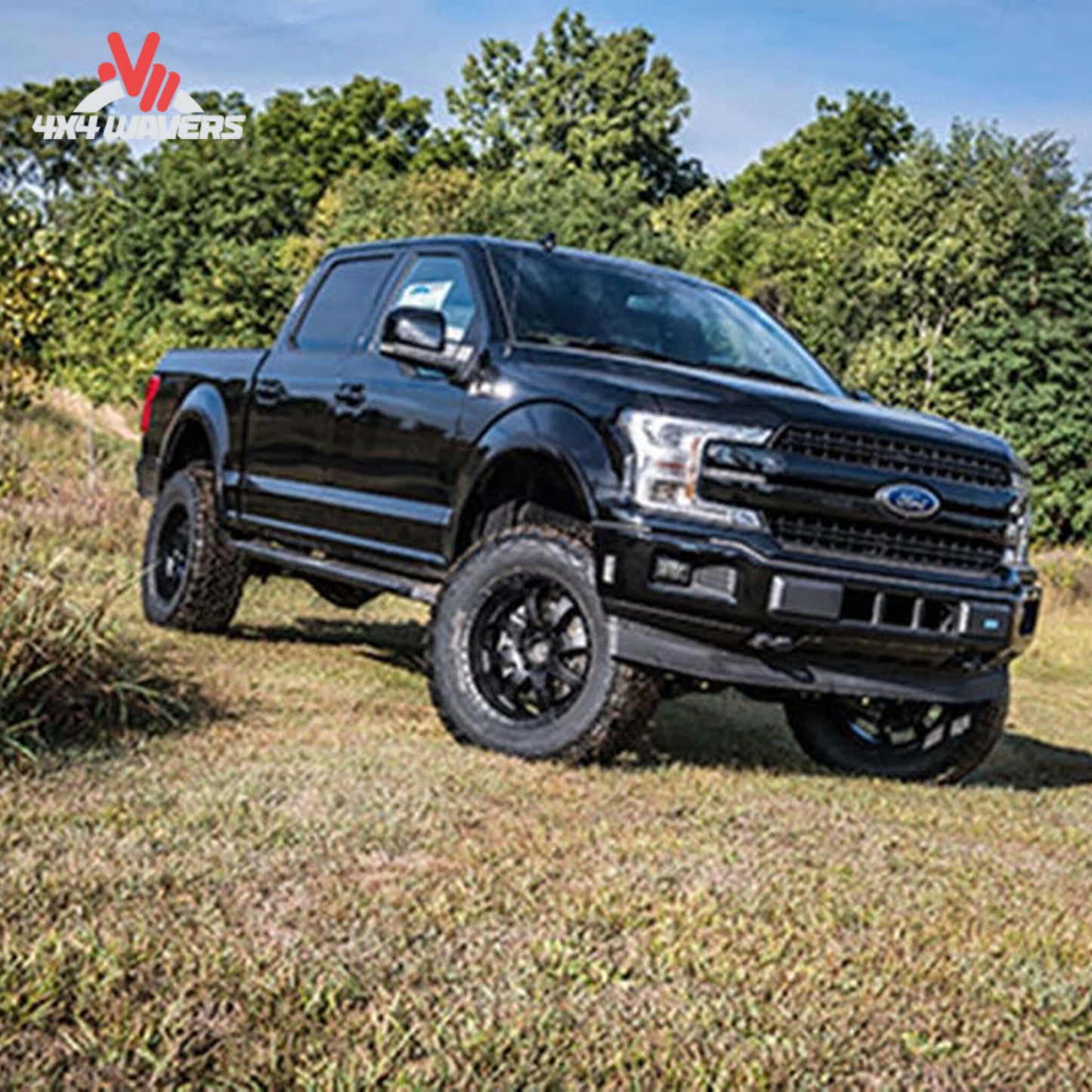 BDS 6-inch lift kit with NX2 shocks installed on a 2005-2020 Ford F-150 4WD for increased off-road height and performance
