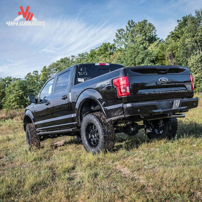 BDS 6-inch lift kit with NX2 shocks installed on a 2007-2020 Ford F-150 4WD for off-road performance.