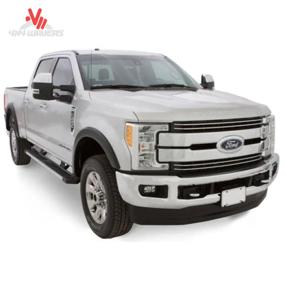 Husky Extend-A-Fender Flares installed on a 2015-2017 Ford F-150 truck, showing the durable fender flare design and fit.