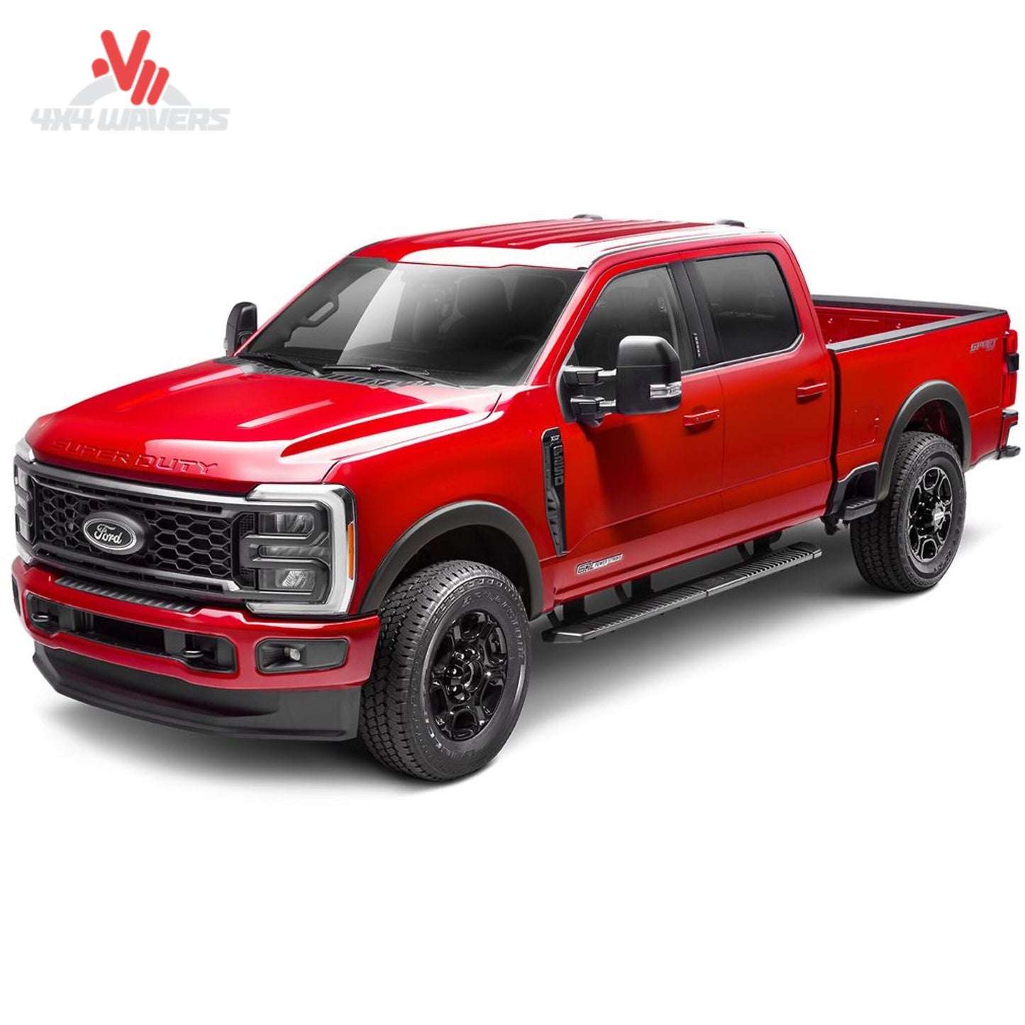Husky Extend-A-Fender Flares installed on a 2015-2017 Ford F-150 truck, providing extra protection and style.