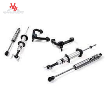 BDS Suspension 2-inch leveling kit with FOX 2.0 rear shock absorber for 2014-2020 Ford F-150 4WD pickup truck