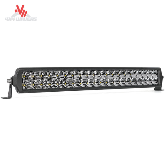 Go Performance 20-inch dual-row curved LED light bar with combo beam, designed for off-road and off-road vehicle lighting.